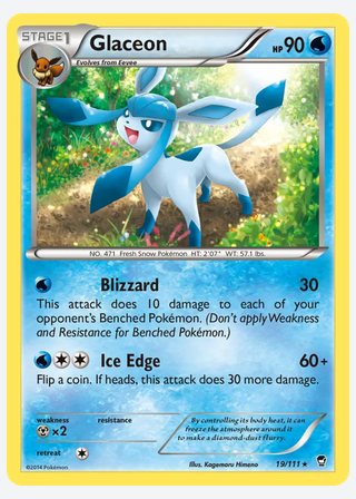 Glaceon — catalogusbeeld