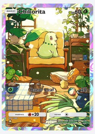 Chikorita — catalogusbeeld