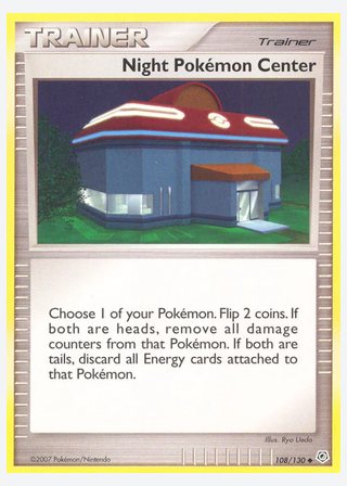 Night Pokémon Center — catalogusbeeld