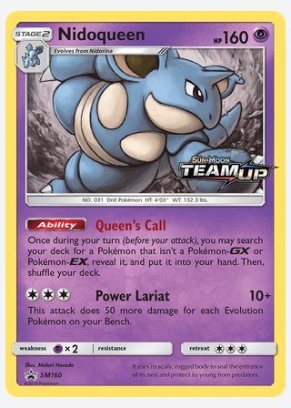 Nidoqueen — catalogusbeeld