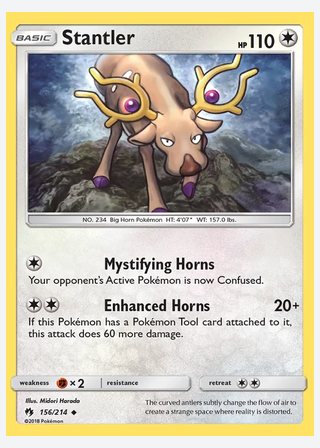 Stantler — catalogusbeeld