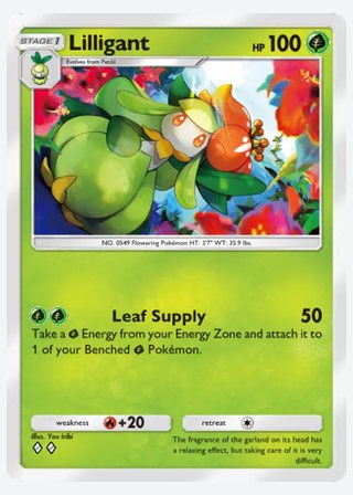 Lilligant — catalogusbeeld