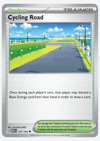 Cycling Road — catalogusbeeld