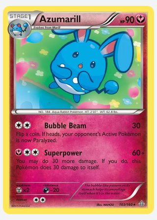 Azumarill — catalogusbeeld