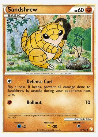 Sandshrew — catalogusbeeld