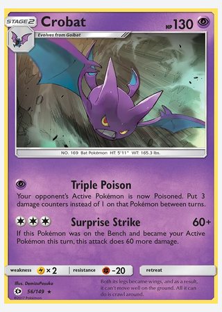Crobat — catalogusbeeld