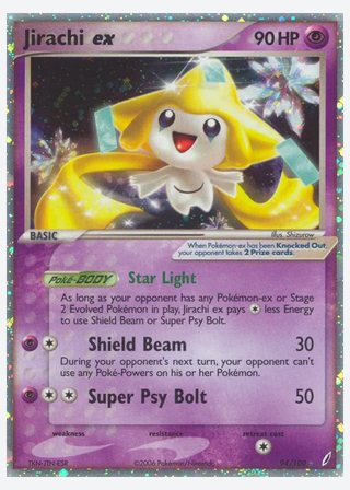 Jirachi ex — catalogusbeeld