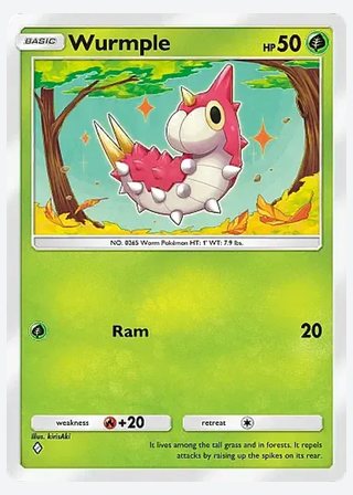 Wurmple — catalogusbeeld
