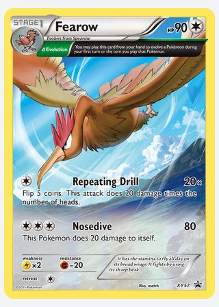 Fearow — catalogusbeeld