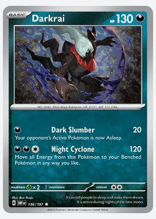 Darkrai — catalogusbeeld