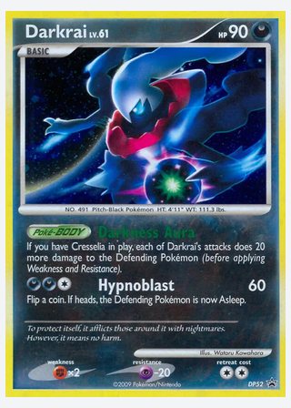 Darkrai — catalogusbeeld