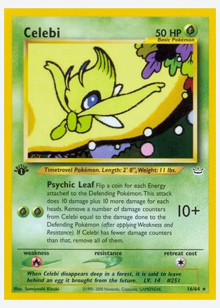 Celebi — catalogusbeeld