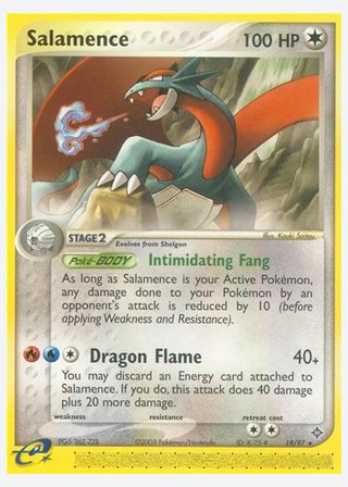 Salamence — catalogusbeeld