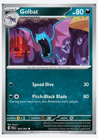 Golbat — catalogusbeeld