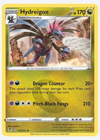 Hydreigon — catalogusbeeld