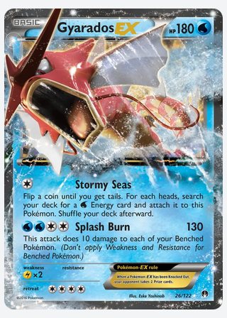 Gyarados EX — catalogusbeeld