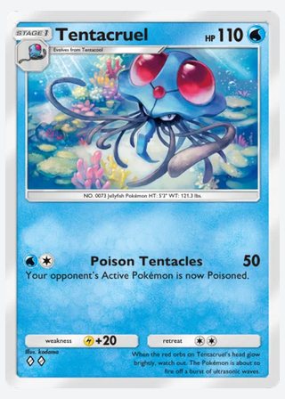 Tentacruel — catalogusbeeld