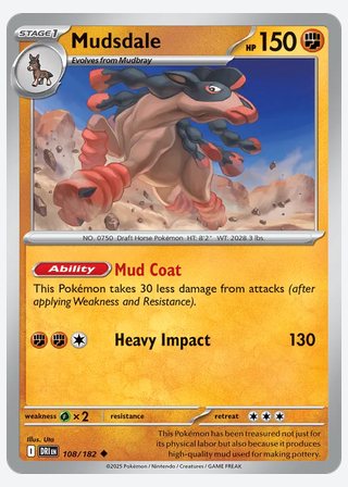 Mudsdale — catalogusbeeld