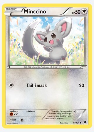 Minccino — catalogusbeeld