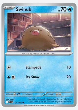 Swinub — catalogusbeeld