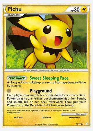Pichu — catalogusbeeld