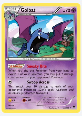 Golbat — catalogusbeeld