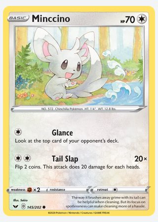 Minccino — catalogusbeeld