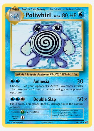 Poliwhirl — catalogusbeeld