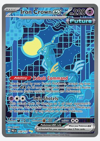 Iron Crown ex — catalogusbeeld