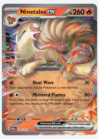 Ninetales ex — catalogusbeeld