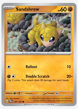 Sandshrew — catalogusbeeld