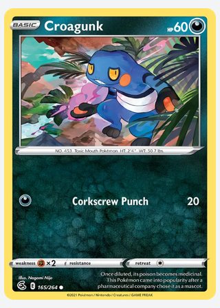 Croagunk — catalogusbeeld