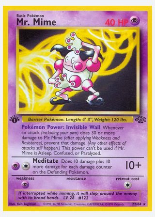 Mr. Mime — catalogusbeeld