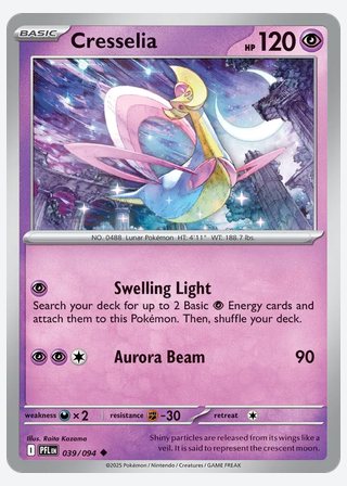 Cresselia — catalogusbeeld