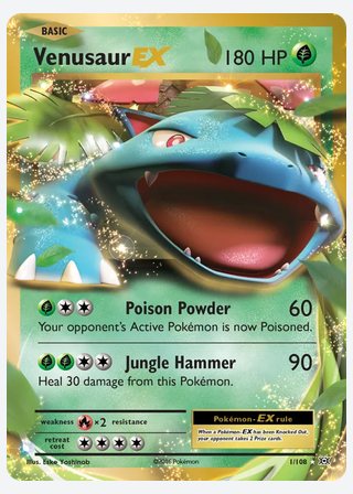 Venusaur EX — catalogusbeeld