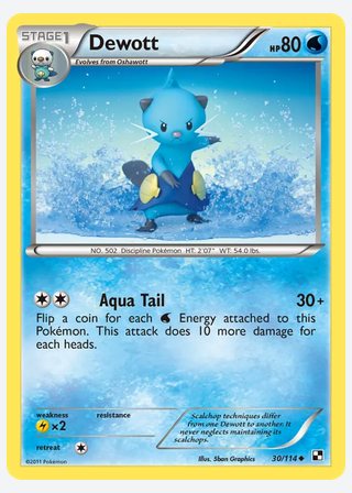 Dewott — catalogusbeeld