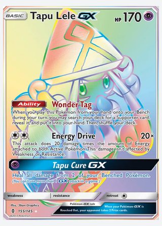 Tapu Lele GX — catalogusbeeld