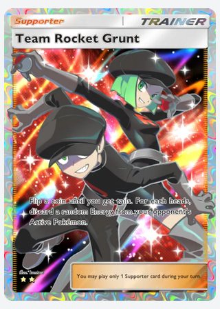 Team Rocket Grunt — catalogusbeeld