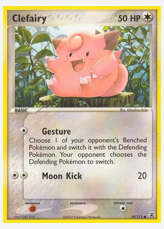 Clefairy — catalogusbeeld