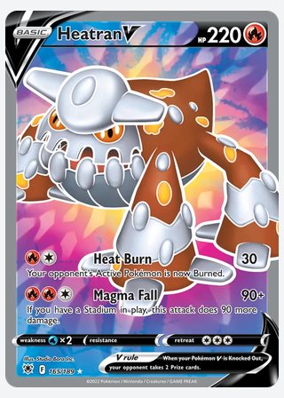 Heatran V — catalogusbeeld