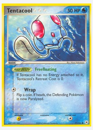 Tentacool — catalogusbeeld