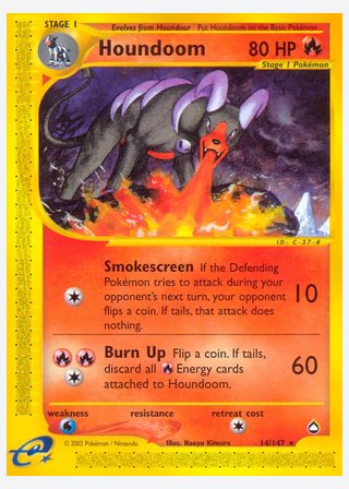Houndoom — catalogusbeeld
