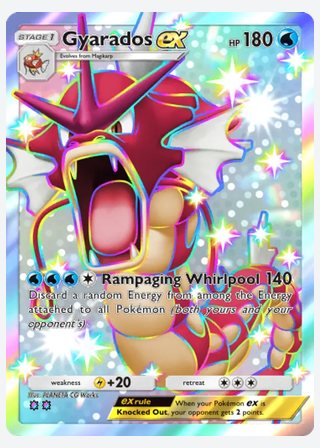Gyarados ex — catalogusbeeld