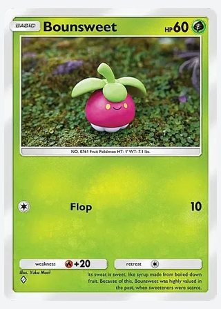 Bounsweet — catalogusbeeld