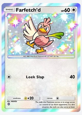 Farfetch'd — catalogusbeeld