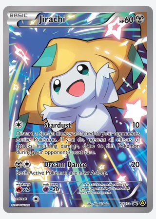 Jirachi — catalogusbeeld