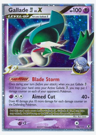 Gallade E4 LV.X — catalogusbeeld