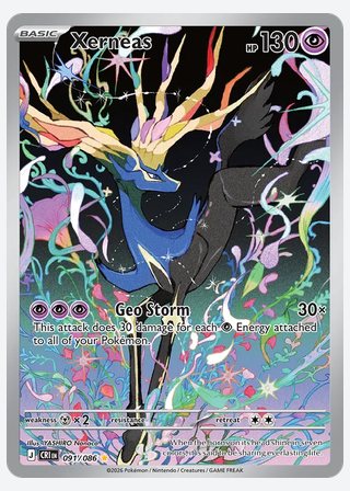 Xerneas — catalogusbeeld