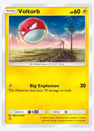 Voltorb — catalogusbeeld