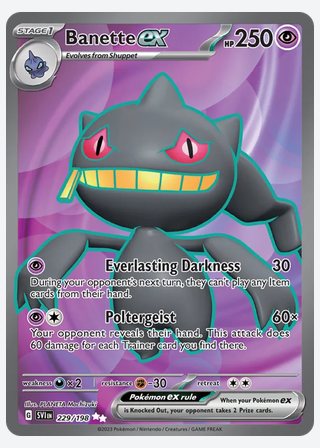 Banette ex — catalogusbeeld